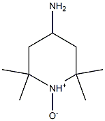 2,2,6,6-Tetramethyl-4-aminopiperidine 1-oxide Struktur