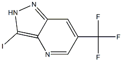 3-Iodo-6-trifluoromethyl-2H-pyrazolo[4,3-b]pyridine Struktur