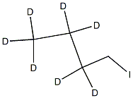 1-Iodobutane-2,2,3,3,4,4,4-d7 (stabilized with copper) Struktur