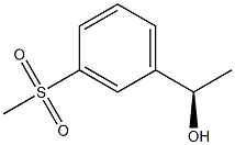 (R)-1-(3-(methylsulfonyl)phenyl)ethanol Struktur