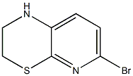 6-Bromo-2,3-dihydro-1H-pyrido[2,3-b][1,4]thiazine Struktur