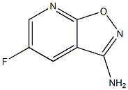 5-Fluoro-isoxazolo[5,4-b]pyridin-3-ylamine Struktur