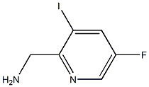 (5-Fluoro-3-iodo-pyridin-2-yl)-methyl-amine Structure