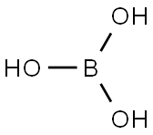 BORIC ACID Struktur