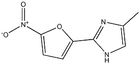 4-METHYL-2-(5-NITRO-FURAN-2-YL)-1H-IMIDAZOLE Struktur