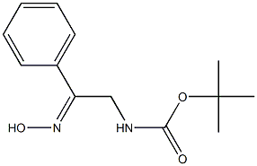 (2-HYDROXYIMINO-2-PHENYL-ETHYL)-CARBAMIC ACID TERT-BUTYL ESTER Struktur