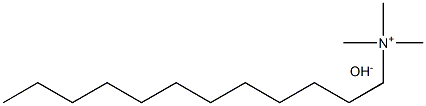 Dodecyl trimethyl ammonium hydroxide Struktur