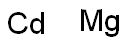 Magnesium cadmium Struktur