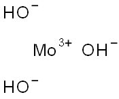 Molybdenum(III) hydroxide Struktur