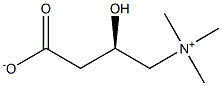 (R) - (3- carboxy-2-hydroxypropyl) trimethylammonium hydroxide inner salt Struktur