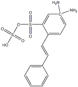 4,4Diaminostilbene-2,2disulfonic Acid, 95+% Struktur