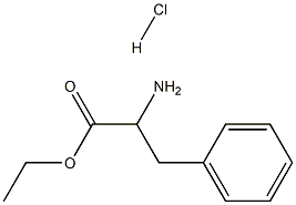 DL-Phenylalanine ethyl ester hydrochloride Struktur