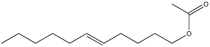 CIS,TRANS-5-UNDECENYL ACETATE Struktur