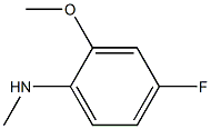 4-Fluoro-2-methoxy-N-methylaniline 96% Struktur