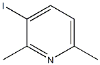 2,6-DIMETHYL-3-IODOPYRIDINE Struktur