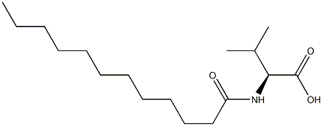 N-LAUROYL-L-VALINE Struktur