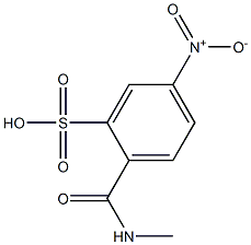 N-METHYL-4-NITROSULFABENZAMIDE Struktur