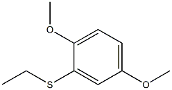 2,5-DIMETHOXY-1-ETHYLTHIOBENZENE Struktur