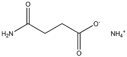 ammonium succinamate Struktur