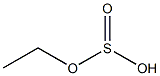 ethylsulfurous acid Struktur