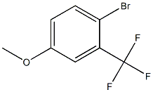 1-Bromo-2-(Trifluoromethyl)-4-Methoxybenzene Struktur