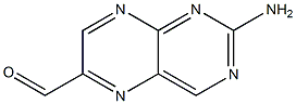 2-aminopteridine-6-aldehyde Struktur