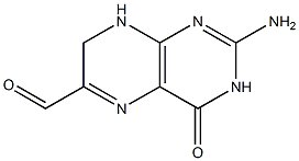 7,8-dihydropterin-6-carboxaldehyde Struktur