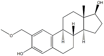 2-methoxymethylestradiol Struktur