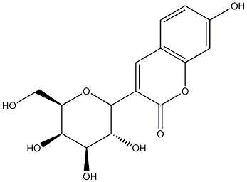 galactosylumbelliferone Struktur