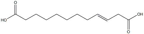 3-dodecendioic acid Struktur