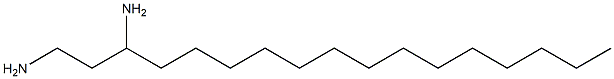 1,3-heptadecanediamine Struktur