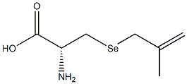 se-2-methyl-2-propenyl-selenocysteine Struktur