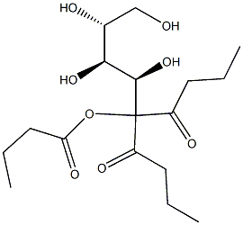 tributyrylxylitol Struktur