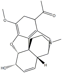 Acetyldihydrocodeine Struktur