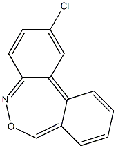 2-CHLORODIBENZOXAZEPHINE Struktur