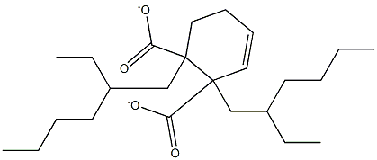 DI-(2-ETHYLHEXYL)TETRAHYDROPHTHALATE Struktur