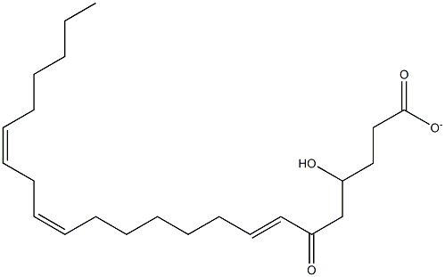 (5E,12Z,15Z)-2-HYDROXY-4-OXOHENEICOSA-5,12,15-TRIEN-1-YLACETATE Struktur