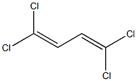 1,1,4,4-TETRACHLOROBUTADIENE Struktur