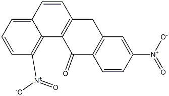 1,9-DINITROBENZANTHRONE Struktur