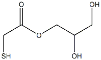 THIOGLYCOLICACIDGLYCERINEMONOESTER Struktur