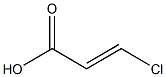 CHLORACRYLICACID Struktur