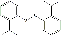 2,2'-DIISOPROPYLDIPHENYLDISULPHIDE Struktur