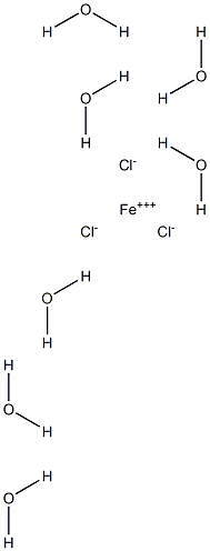 IRON(III)CHLORIDEHEPTAHYDRATE Struktur