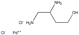 N-(HYDROXYETHYL)ETHYLENEDIAMINEPALLADIUMDICHLORIDE Struktur