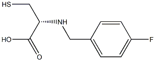 PARA-FLUOROBENZYL-S-CYSTEINE Struktur