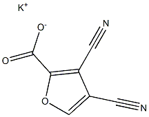 POTASSIUMDICYANOURATE Struktur