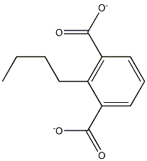 MONO-N-BUTYLISOPHTHALATE Struktur