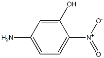 2-NITRO-5-AMINOPHENOL Struktur