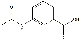 3-ACETAMINOBENZOICACID Struktur