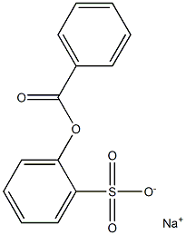 SODIUMBENZOYLOXYBENZENESULFONATE Struktur